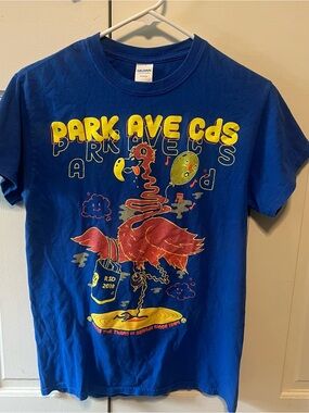 Gildan Blue Park Ave CDs Graphic Tee